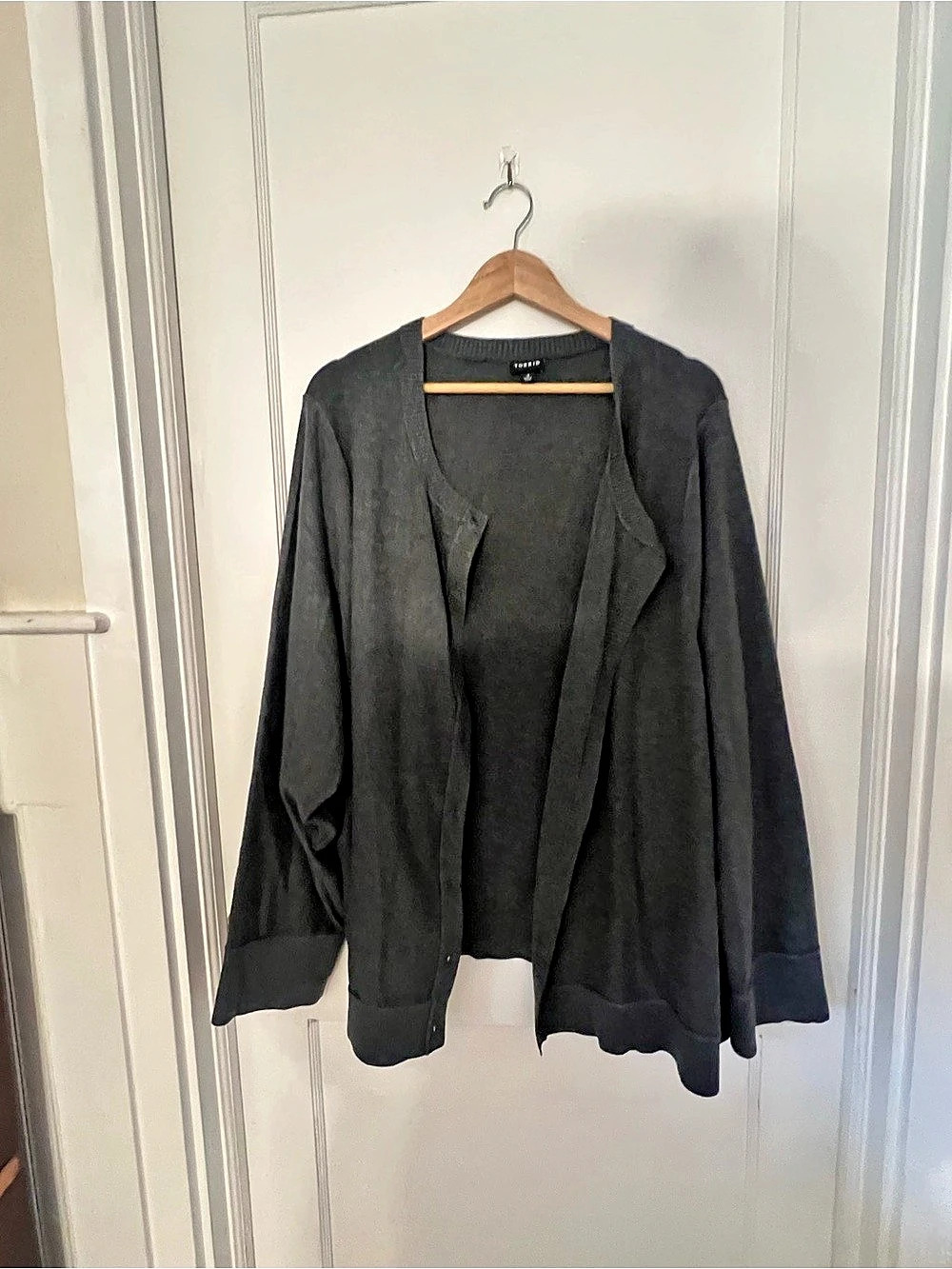 TORRID Open Front Blazer Black Size 4 Like New